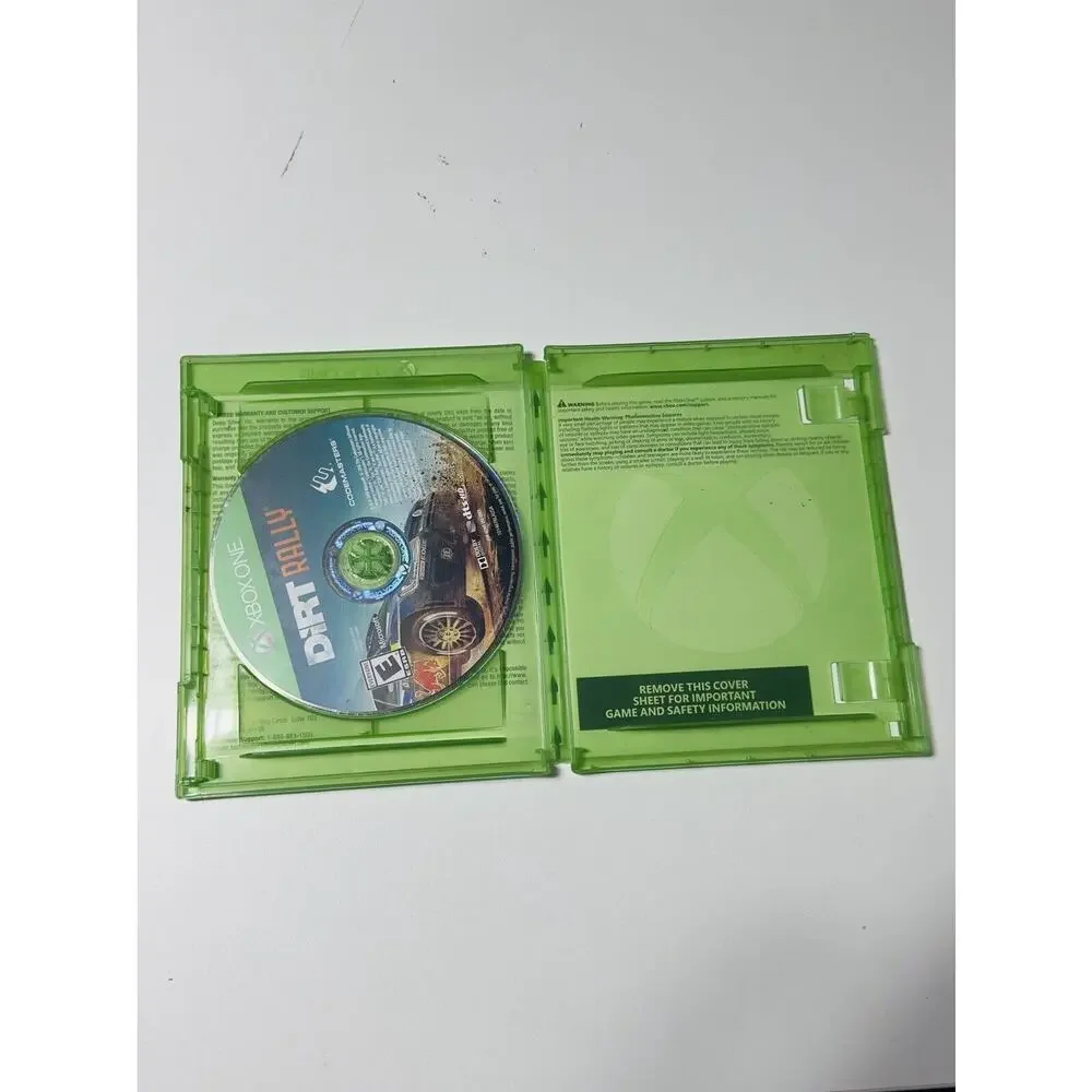 Dirt Rally No Manual (Microsoft Xbox One, 2016) Tested & Working.
